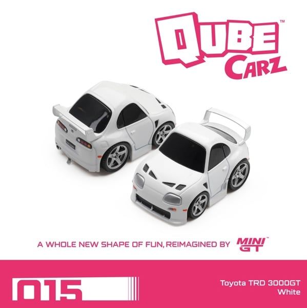  Mô hình xe Toyota TRD 3000GT White MiniGT Qube Carz QZ00601 