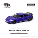  Mô hình xe Porsche Taycan Turbo GT - PURPLE tỉ lệ 1:64 Trends Hobby 241087(A) 