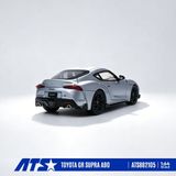  Mô hình xe Toyota Supra A90 Matte Silver Blue tỉ lệ 1:64 ATS Atenza ATS882105 
