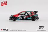  Mô hình xe ô tô Hyundai Ioniq 5N MINI GT RS-01T 2025 Tokyo Auto Salon bản card tỉ lệ 1:64 MinGT MGT01098 NO CHASE CAR 