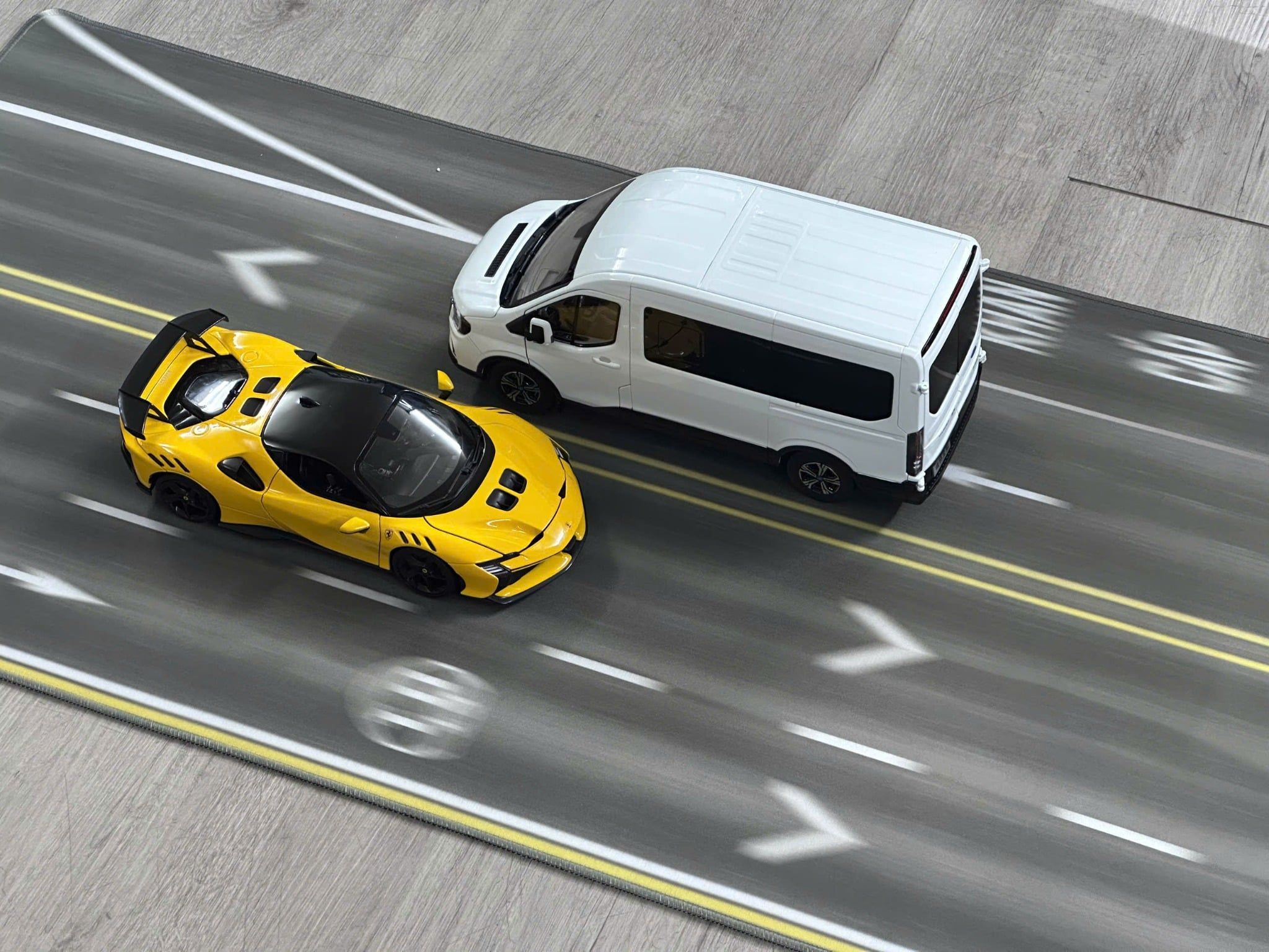  Phụ kiện thảm sa bàn chống trượt mô phỏng diorama cao tốc CT01 kích thước 100x50 cho mô hình xe 1:18 Autono1 PT028 