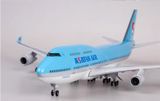  Mô hình máy bay Korean Boeing B747 có bánh xe kích thước 47cm no led MB47105 
