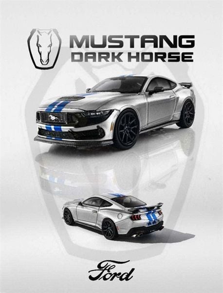  Mô hình xe Ford Mustang Dark Horse 