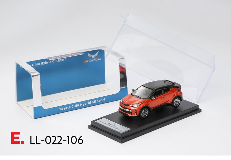  Mô hình xe Toyota C-HR Hybrid GR Sport 2019 tỉ lệ 1:64 DCT LL-022-106 