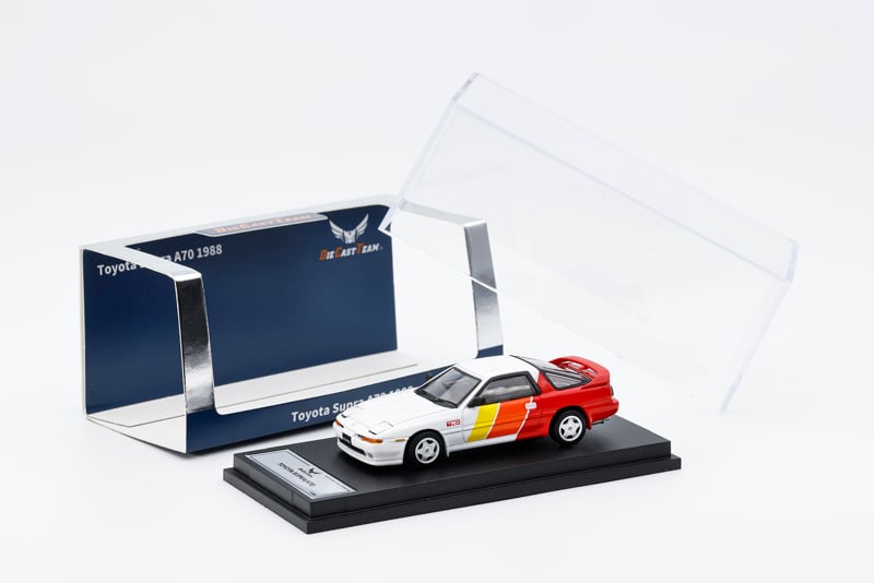  Toyota Supra A70 1988 TRD color tỉ lệ 1:64 DCT model LL-033-253 