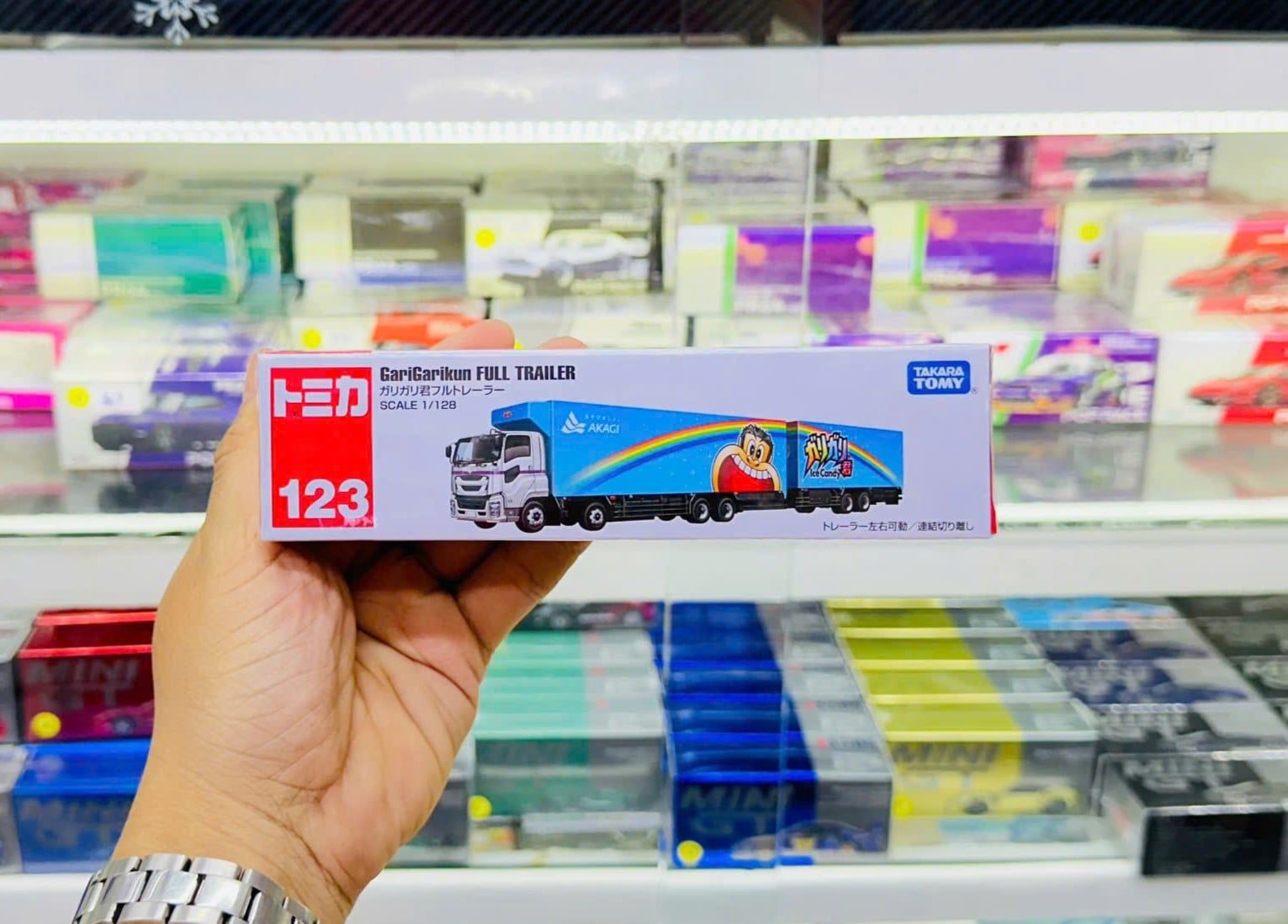  Mô hình xe No.123 GaRiGaRi Kun Truck Tomica Long 160960 