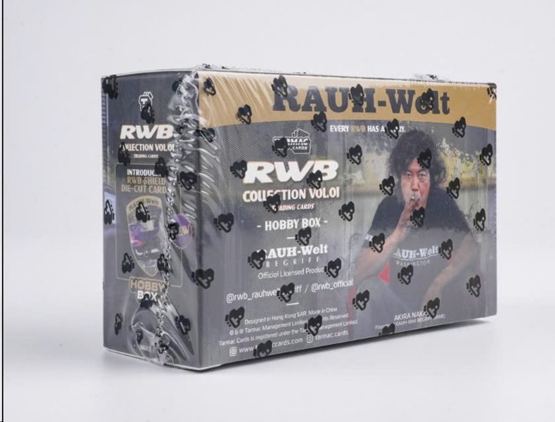  Hộp Tarmac Cards RWB Collectible Trading Cards Vol. 01 Hobby Box 