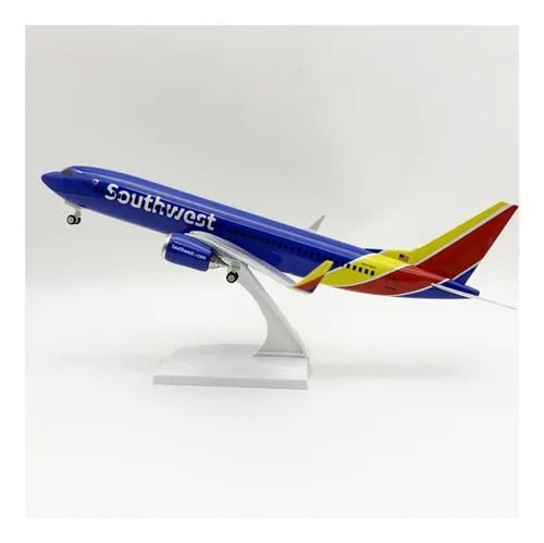  Đồ trang trí để bàn ( hình máy bay) kích thước (36*15*7,5)CM +/-10% Hui Gao Toy Factory - Southwest Airlines B737 30cm MB30057 