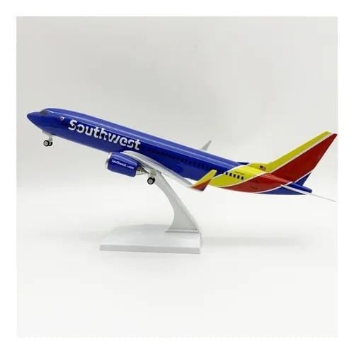  Mô hình máy bay Southwest Airlines B737 có bánh xe - kích thước 30cm MB30057 