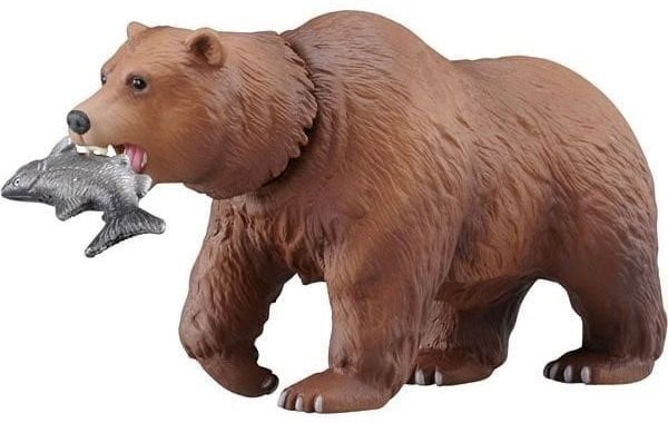  Mô hình động vật gấu nâu Ania AS-25 Brown bear Takara Tomy 876175 