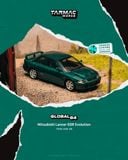  Mô hình xe Mitsubishi Lancer GSR Evolution Green Metallic tỉ lệ 1:64 Tarmac Works T64G-048-GR 