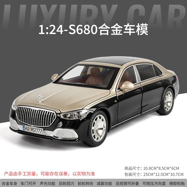  Xe ô tô mô hình bằng hợp kim và nhựa Mec S680 tỉ lệ 1:24 JinLiFang OT24155 