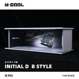  Hộp trưng bày mô phỏng garage/showrrom Initial Text D B có đèn led tỉ lệ 1:64 M · COOL MC914912 