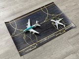  Phụ kiện trưng bày bãi đáp, đường băng chất liệu in pp 40x60cm cán mờ chống nước bụi bẩn dành cho máy bay mô hình nhiều tỉ lệ DR053 