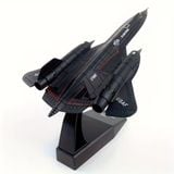  Mô hình máy bay quân sự trinh sát Lockheed USAF AIR FORCE SR-71 Blackbird tỉ lệ 1:144 Ns models MBQS069 