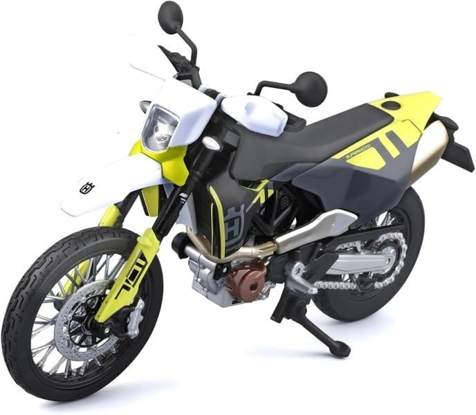  Mô hình xe mô tô cào cào SE MC Husqvarna tỉ lệ 1:12 Maisto MT12027 