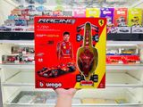  Mô hình xe đua F1 Formula Ferrari SF-24 lắp ghép 44 mảnh tỉ lệ 1:24 Bburago 18-26856 
