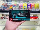  Mô hình xe đua F1 Formula Mercedes Benz Petronas F1 W16 tỉ lệ 1:43 Bburago 18-38237 