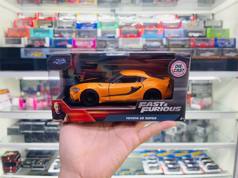  Mô hình xe Toyota GR Supra A90 Han's Fast & Furious tỉ lệ 1:32 Jada 24075 