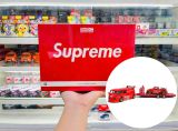  Mô hình xe Trailer Set: Supreme Volkswagen T1 VAN + Trailer + RWB Beetle Convertible BSC 1:64 