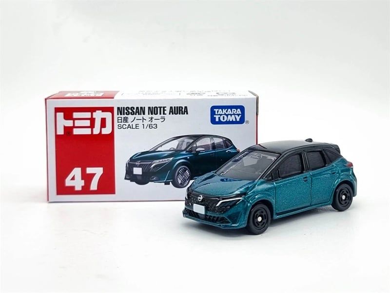  Mô hình xe Nissan Note Aura Box 25 tỉ lệ 1:63 Tomica 950523 