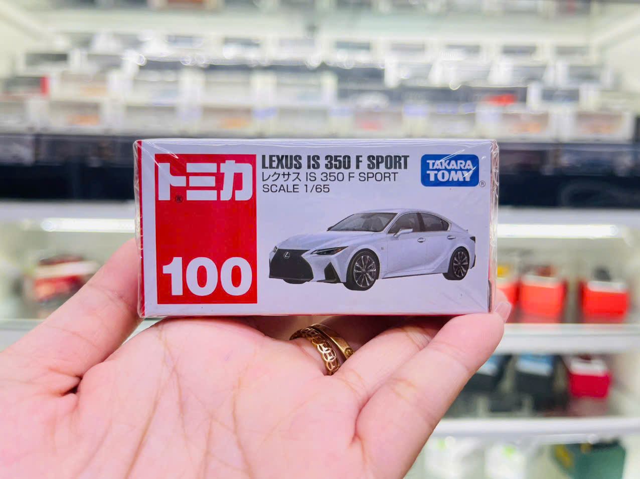  Mô hình xe Lexus IS 350F Sport No.100 tỉ lệ 1:65 Tomica 188186 