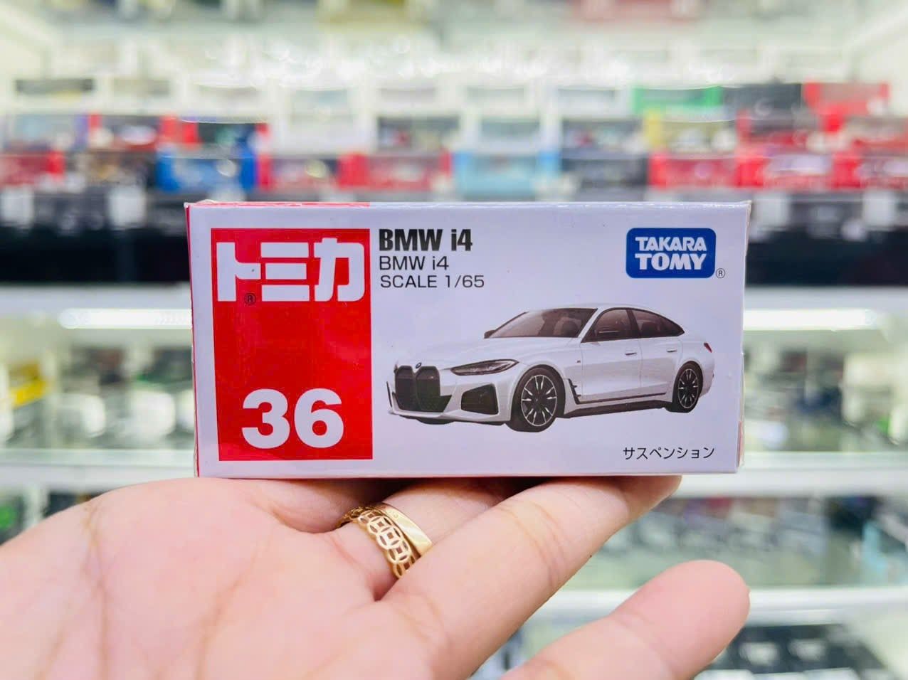 Mô hình xe BMW i4 No.36-11 tỉ lệ 1:65 Tomica 188629 – Cửa Hàng Mô