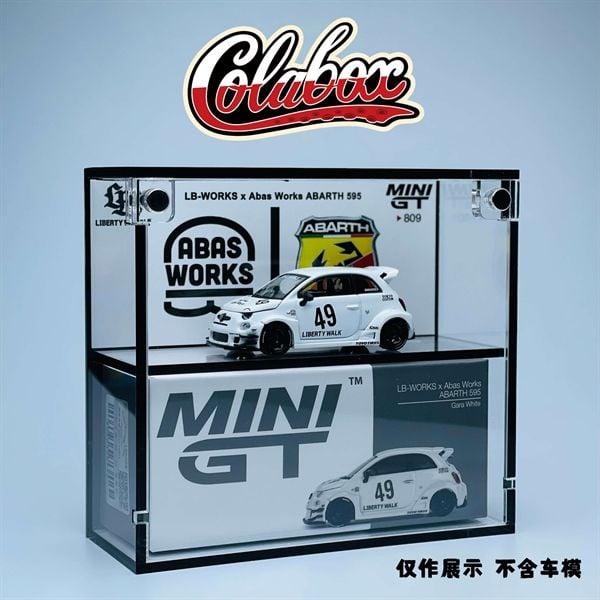  Hộp trưng bày mica các dòng xe MiniGT có khung ảnh tỉ lệ 1:64 Colabox PKC 