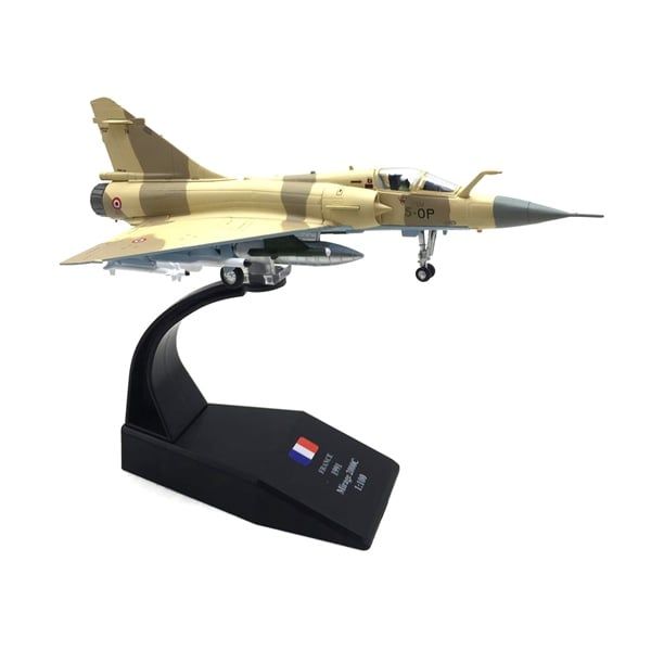  Mô hình máy bay quân sự Mirage 2000 Fighter Military yellow tỉ lệ 1:100 NS model MBQS068 