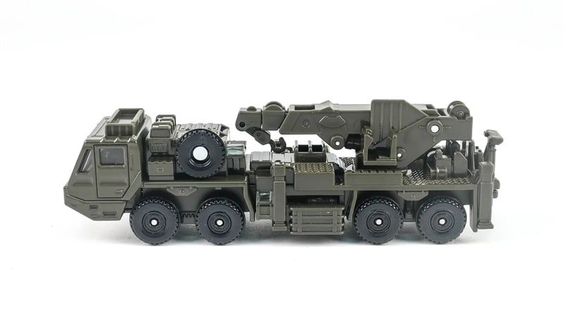  Mô hình xe Tomica Long No.141 JSDF Heavy Wheeled Recovery Vehicle tỉ lệ 1:89 Tomica 156949 