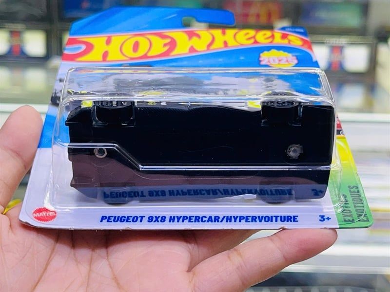  Mô hình xe Peugeot 9x8 Hypercar Hotwheels kim loại có bản quyền chính hãng tỉ lệ 1:64 C4982-PG 