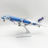  Mô hình máy bay ANA Turtle Blue Airbus A380 30cm MB30032 