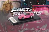  Mô hình xe Honda S2000 AP1 Soft Top FNF Suki Pink tỉ lệ 1:64 Fast Speed OT64661 