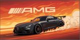  Phụ kiện Thảm lót chống trượt chủ đề siêu xe Mercedes Benz AMG GT Art kích thước 30x60cm Autono1 PT146A 