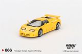  [Hàng Loose] Mô hình xe Bugatti EB110 Super Sport Giallo Bugatti tỉ lệ 1:64 MiniGT MGT00866 