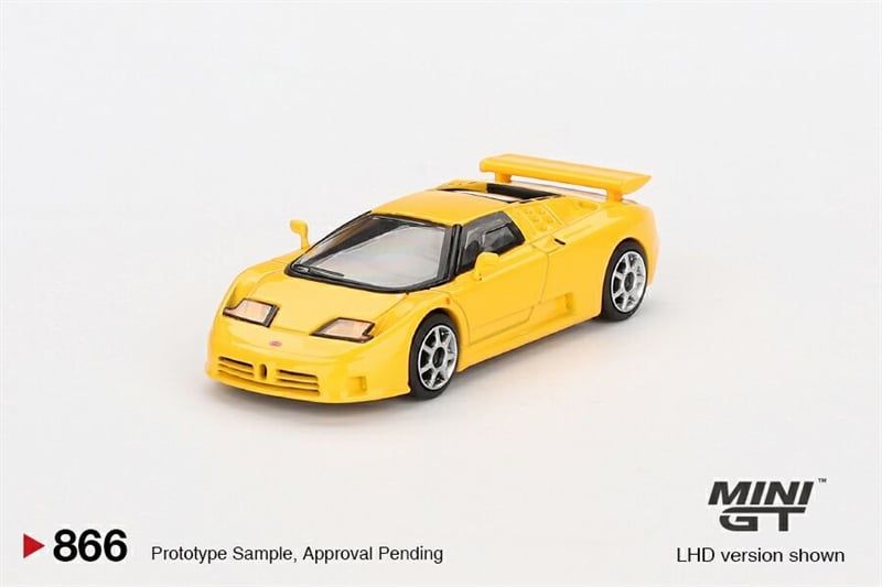  [Hàng Loose] Mô hình xe Bugatti EB110 Super Sport Giallo Bugatti tỉ lệ 1:64 MiniGT MGT00866 