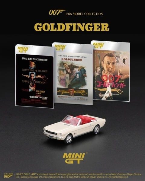  Mô hình xe Ford Mustang Convertible 1964 