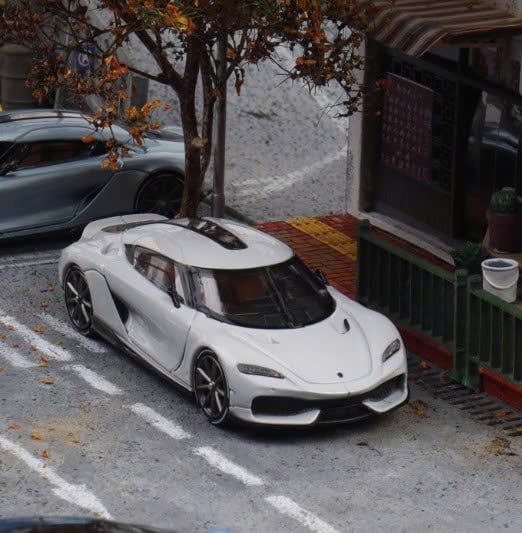  Mô hình xe Koenigsegg Gemera White tỉ lệ 1:64 BSC BSC6434003 