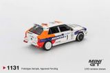  Mô hình xe Lancia Delta HF Integrale Evoluzione #1 1993 Rallye Monte-Carlo tỉ lệ 1:64 MiniGT MGT01131 