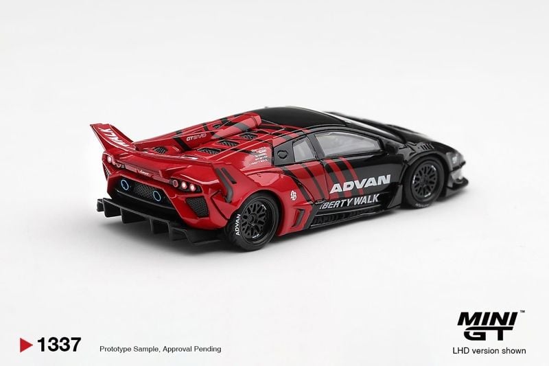  Mô hình xe Lamborghini LB-Silhouette WORKS MURCIELAGO GT Evo Advan bản card tỉ lệ 1:64 MGT01337 