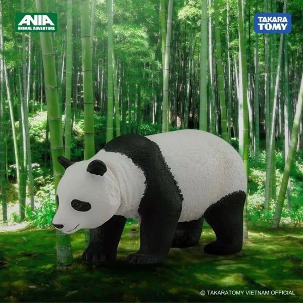  Mô hình động vật gấu trúc lớn ANIA AS-03 Giant Panda Takara Tomy 487937 