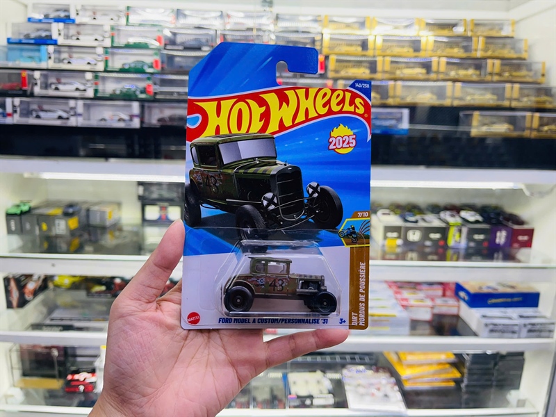 Mô hình xe Ford Model A Custom '31 Hotwheels kim loại có bản quyền chính hãng tỉ lệ 1:64 C4982-FO 