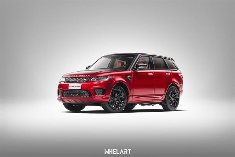 Mô hình xe Range Rover Sport Firenze Red tỉ lệ 1:64 Whelart H-0002H 