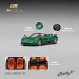  Mô hình xe Pagani ZondaF Metallic Emerald Green tỉ lệ 1:64 CM Model CM64-ZondaF-03 