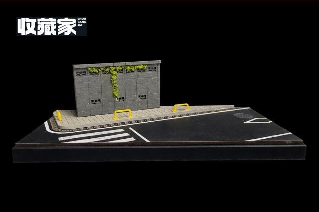  Hộp trưng bày mô phỏng đường hẻm thành phố 19.7x10x10 tỉ lệ 1:64 SHOU CANG JIA SCJ82003 