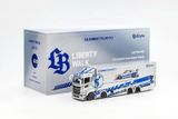  LB-TRUCKS Mitsubishi Fuso Super Great SILVER TAS version tỉ lệ 1:64 GCD 