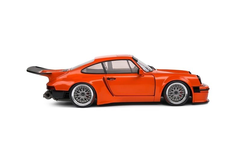  Mô hình xe ô tô Porsche 911 (964) Coupe KS-R 2022 orange tỉ lệ 1:18 Solido model S1810501 