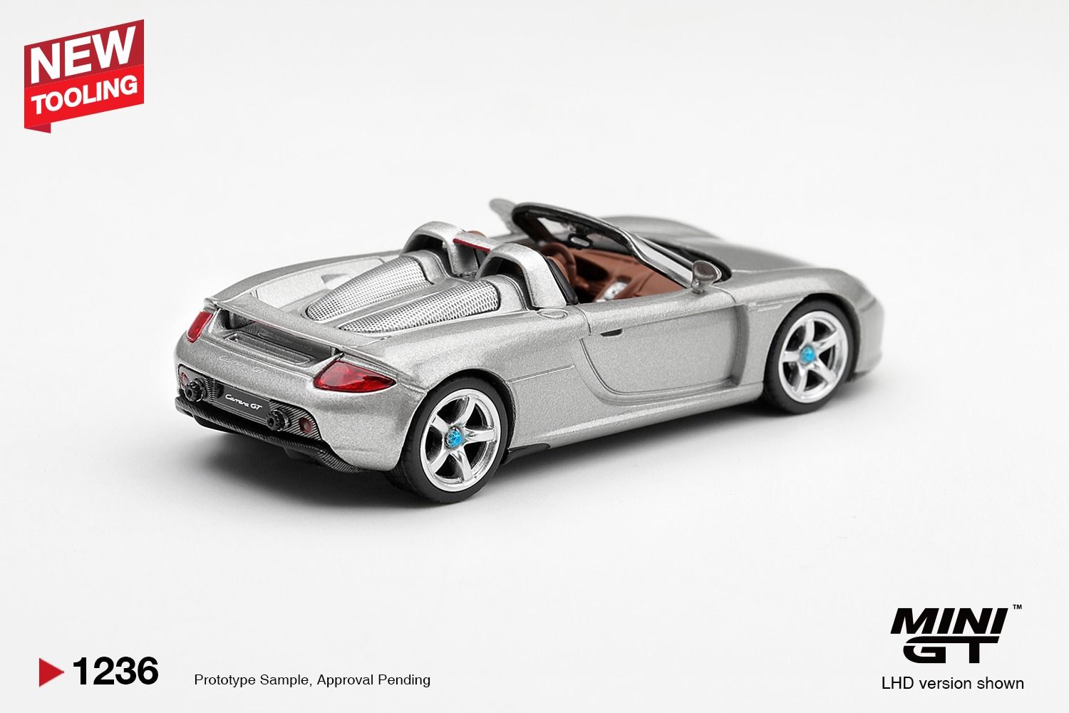  Mô hình xe Porsche Carrera GT GT Silver MGT01236-CH 