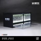  Hộp trưng bày container garage có đèn sao storage scence 30cm x 12.5cm x 13cm cho xe mô hình tỉ lệ 1:64 MoreArt Box MBOX MB400307 