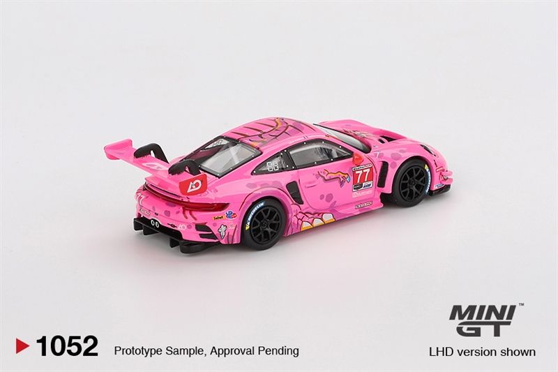  [Hàng Loose] Mô hình xe Porsche 911 GT3 R #77 AO Racing 2024 IMSA ROAD AMERICA Roxy tỉ lệ 1:64 MiniGT MGT01052 